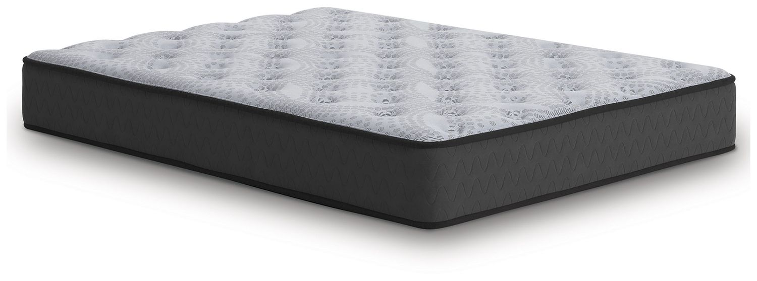 Comfort Plus - Full Mattress - 53"W x 75"D x 10"H - Gray - Gray / Full