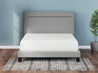 Chime 12 Inch Memory Foam - Full Mattress - 12-inch - White - White / Full