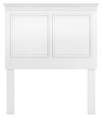 Fortman - Twin Panel Headboard - White - White / Twin