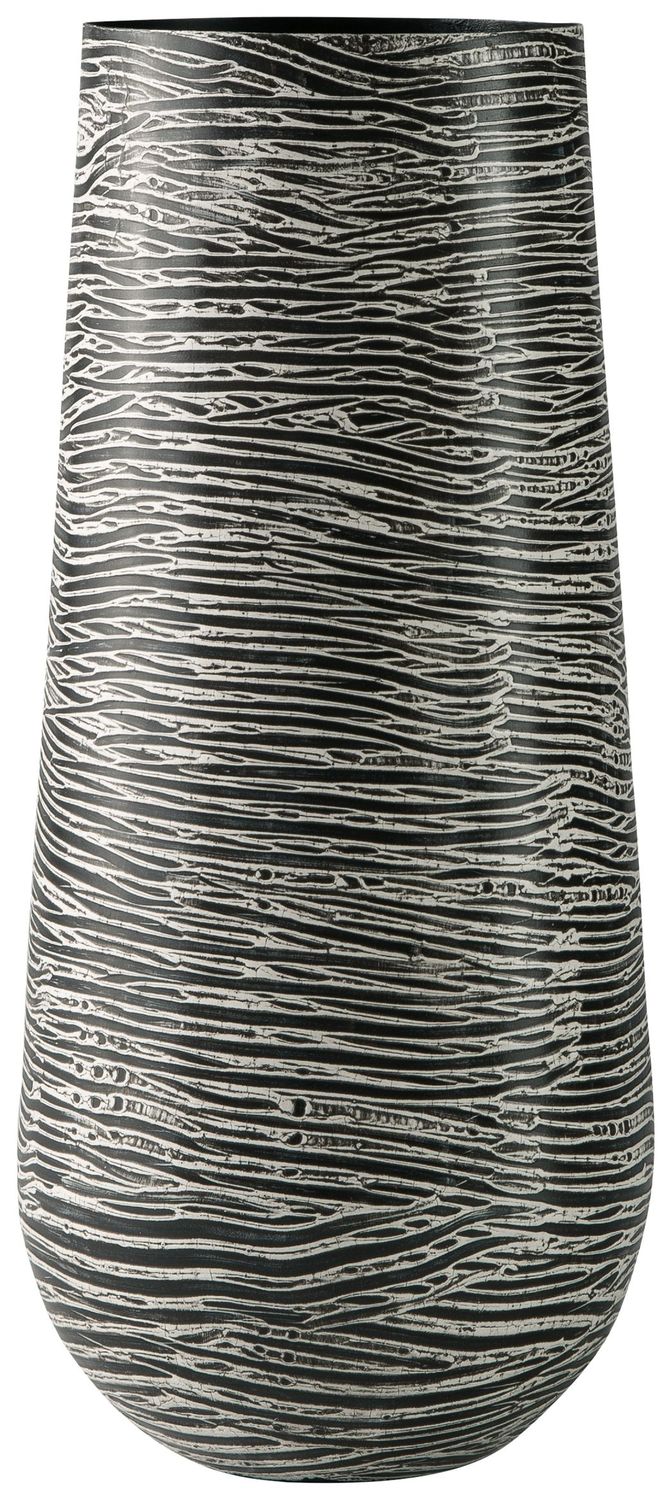Fynn - Vase - Antique Gray - Gray