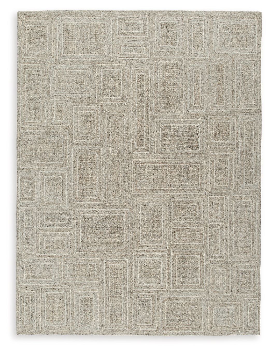 Brickburgh - 8' x 10' Rug - Gray / Ivory / Honey - Gray / 8' x 10'
