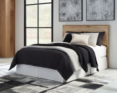 Hyanna - Queen Panel Headboard - Tan Brown - Beige / Queen