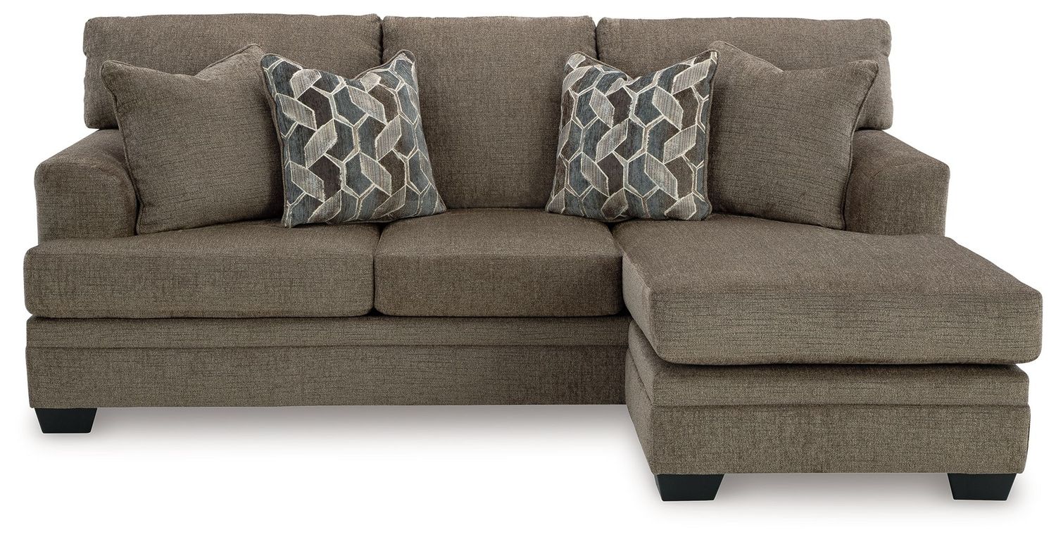 Stonemeade - Sofa Chaise - Nutmeg - Dark Brown