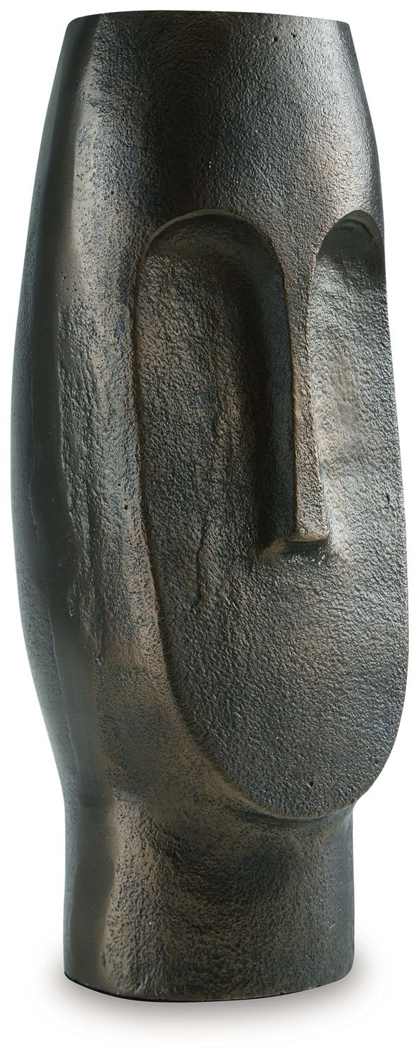 Elanman - Vase - Antique Bronze - Bronze / 6''W x 5''D x 13''H