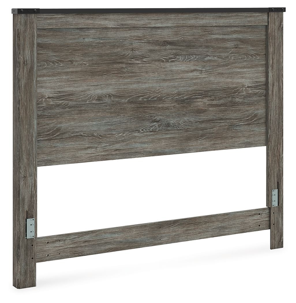 Frandern - Queen Panel Headboard - Gray - Gray / Queen