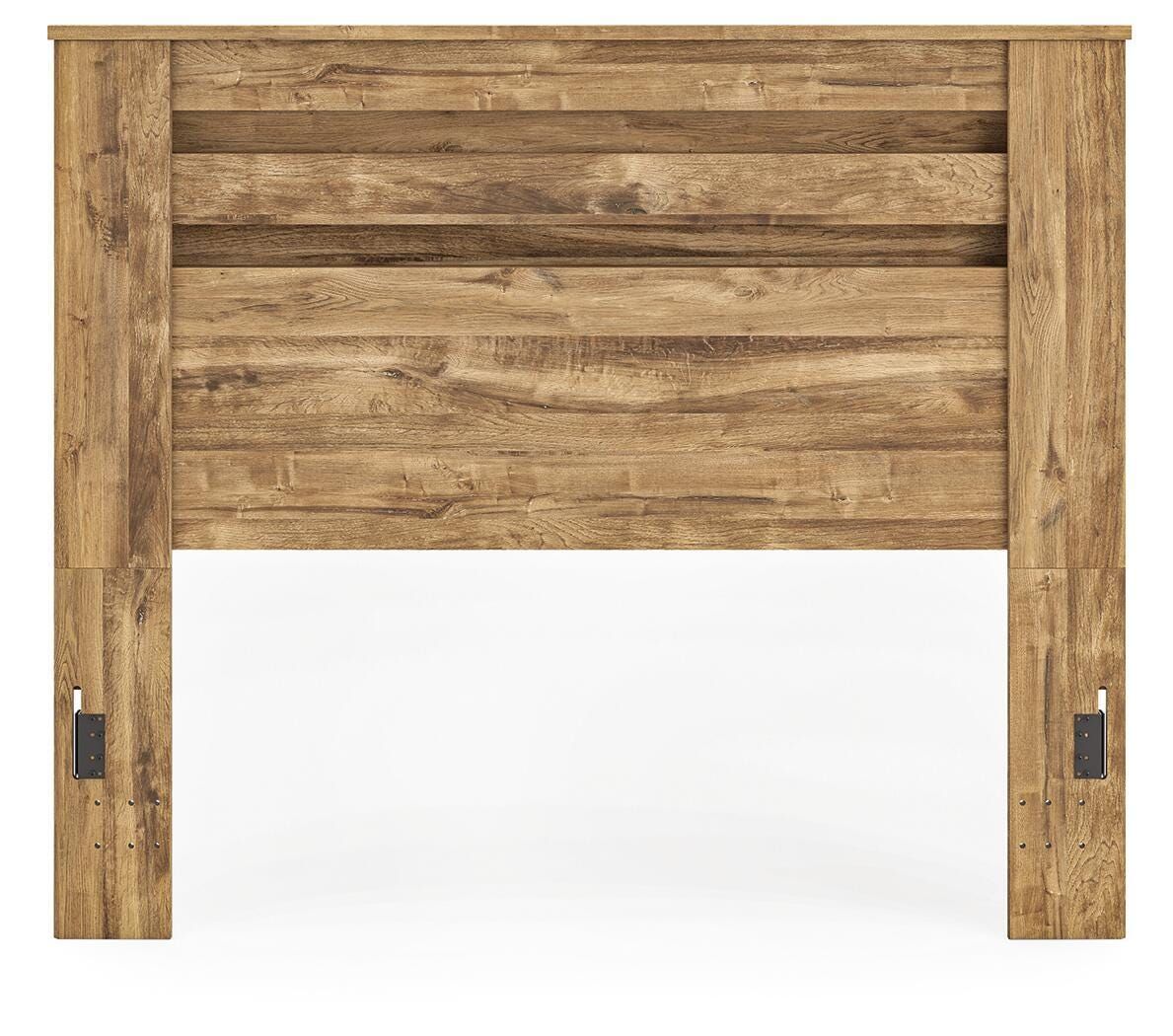 Maystonna - Queen Panel Headboard - Brown - Light Brown / Queen