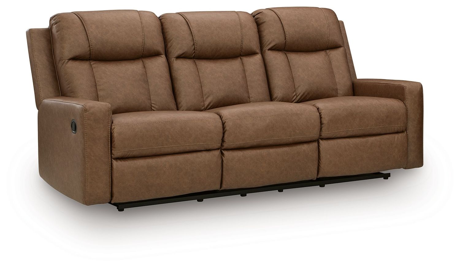 Mackmenville - Reclining Sofa - Caramel - Light Brown
