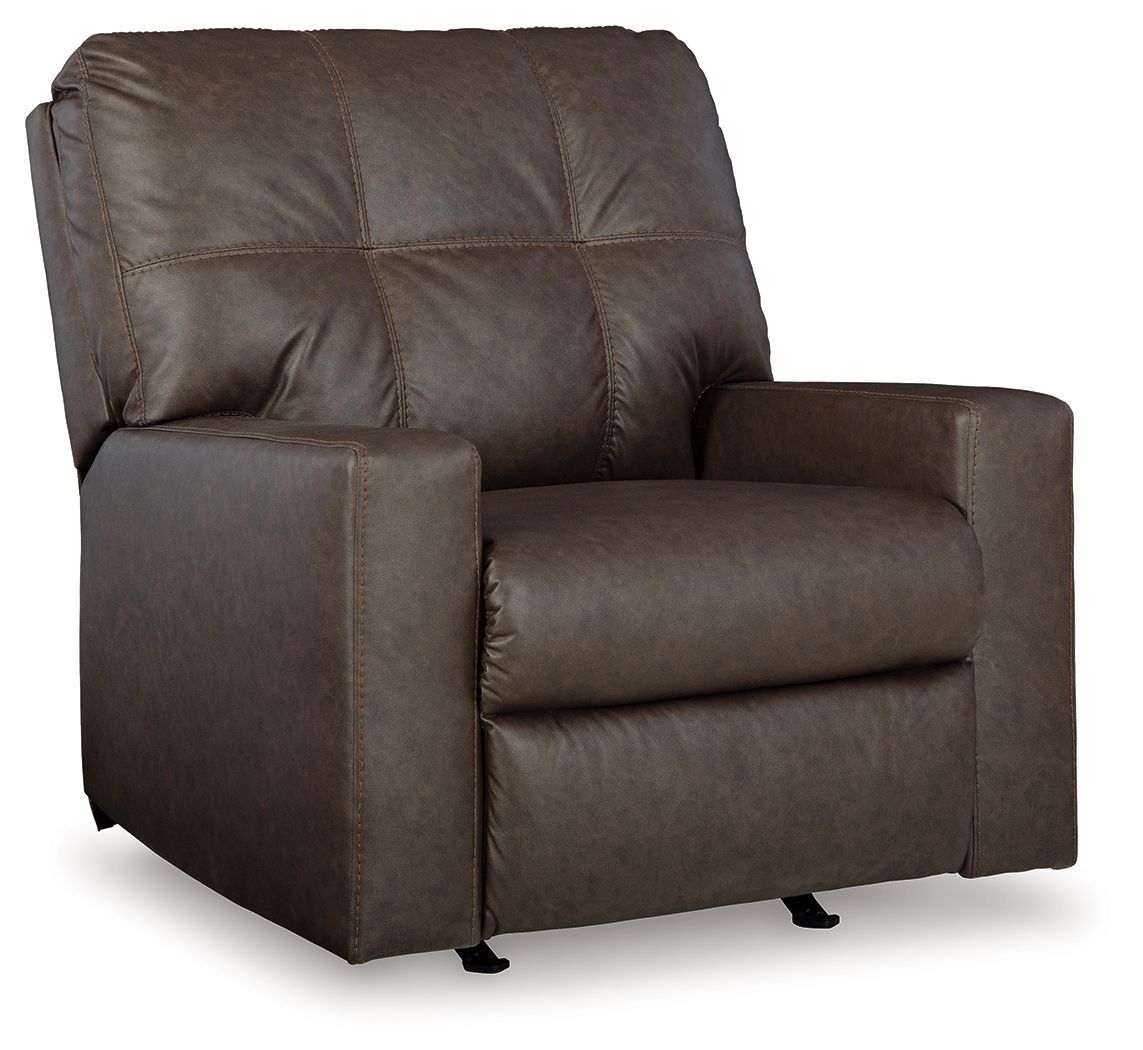 Barlin Mills - Rocker Recliner - Umber - Dark Brown