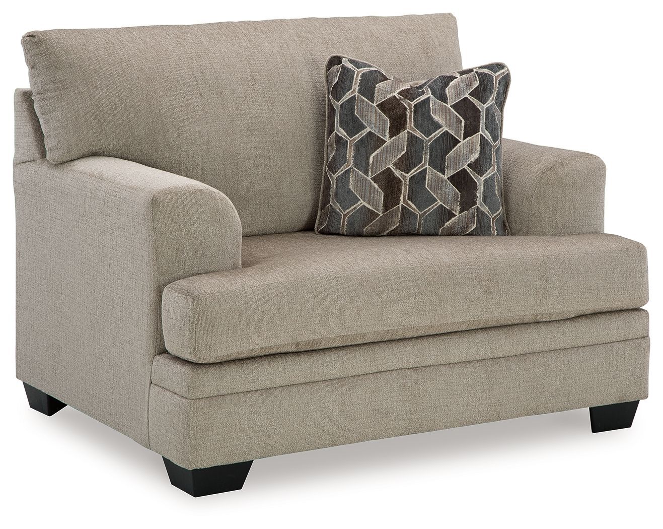 Stonemeade - Chair And A Half - Taupe - Light Brown