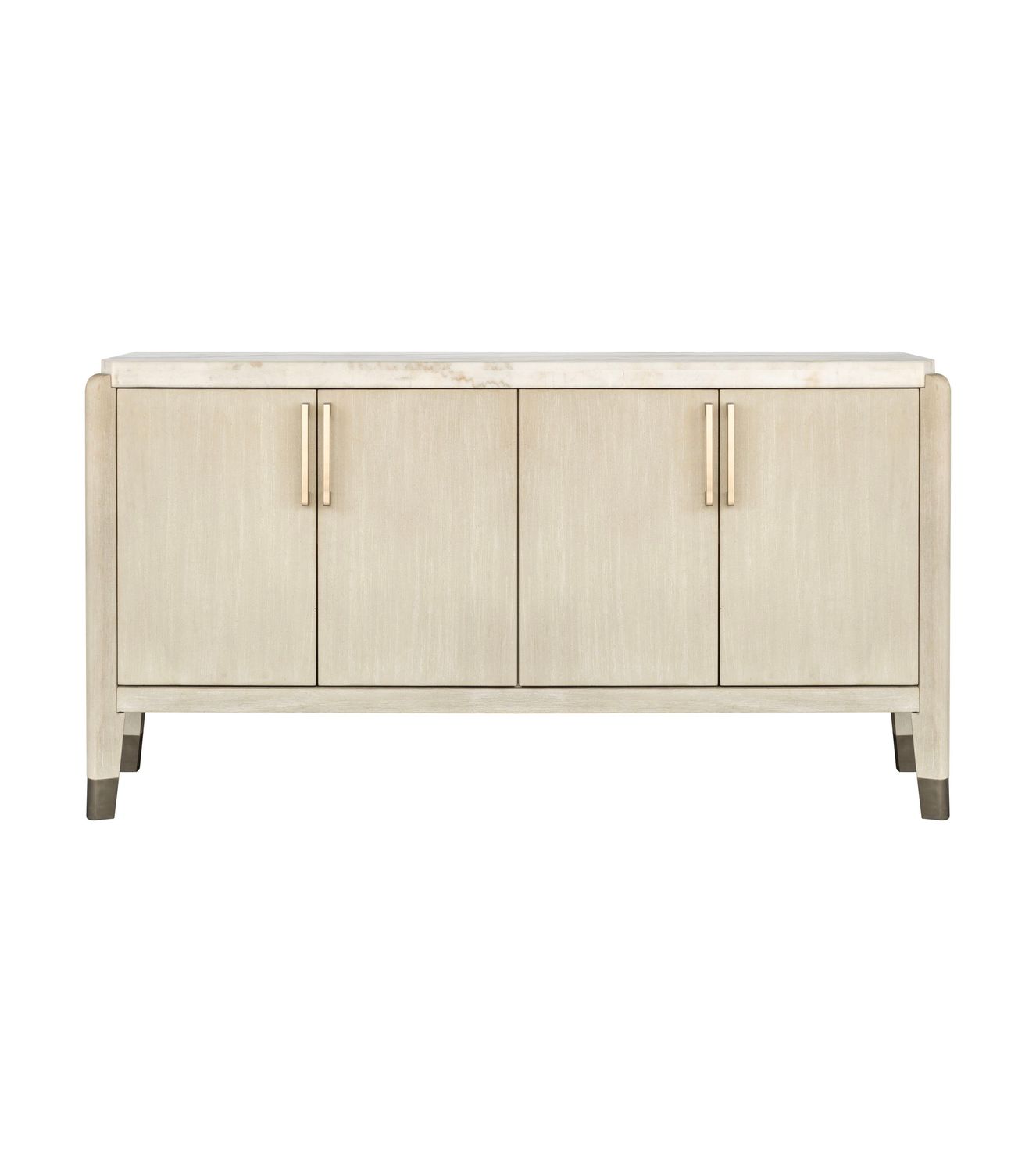 Gavin - Server - Driftwood Oak / White Marble