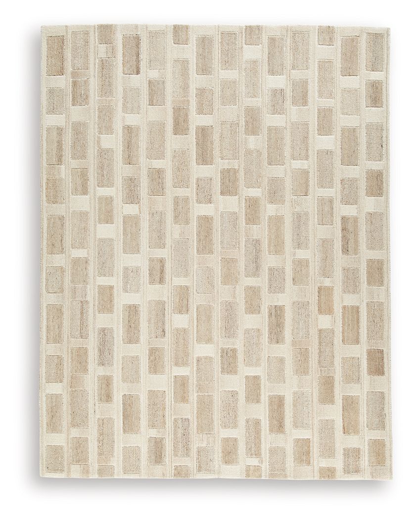Lisgrove - 8' x 10' Rug - Tan / Brown / White - Beige / 8' x 10'
