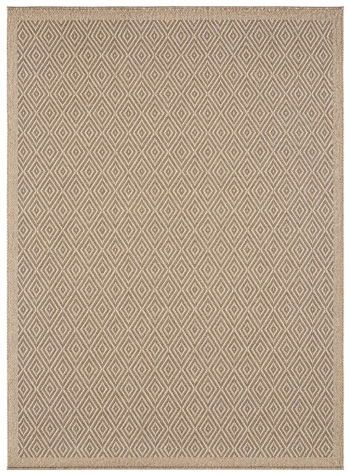 Rionford - Indoor/Outdoor 8' x 10' Rug - Brown - Light Brown / 8' x 10'