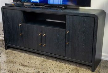 Clanden - Large TV Stand - Black