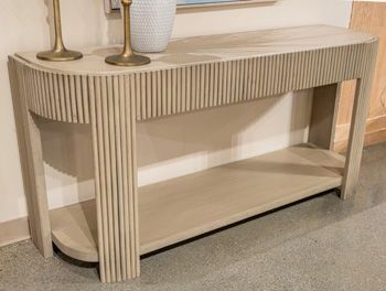 Zaninport - Console Table - Bisque - Light Brown / Console Tables