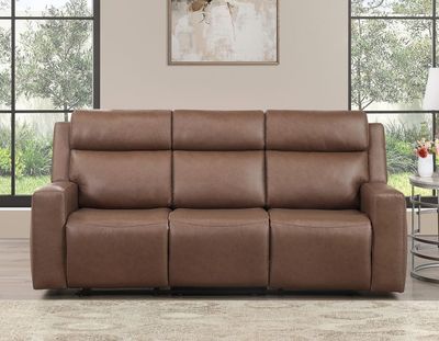 Barron Sofa, Manual Reclining, Brown Barron Sofa, Manual Reclining, Brown
