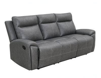 Gaston Sofa, Manual Reclining, Drop-Down Console