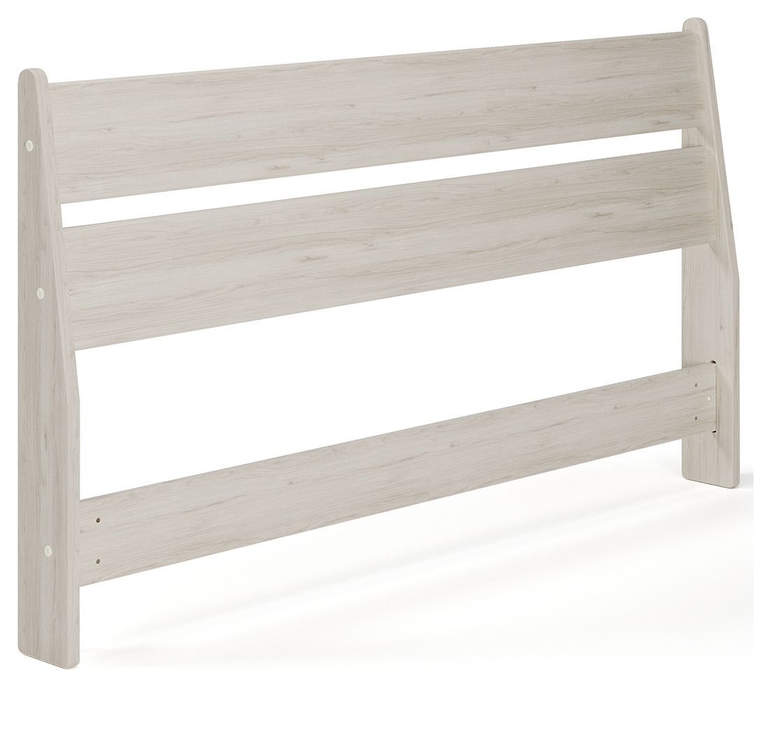 Socalle - Queen Panel Headboard - Light Natural - Beige