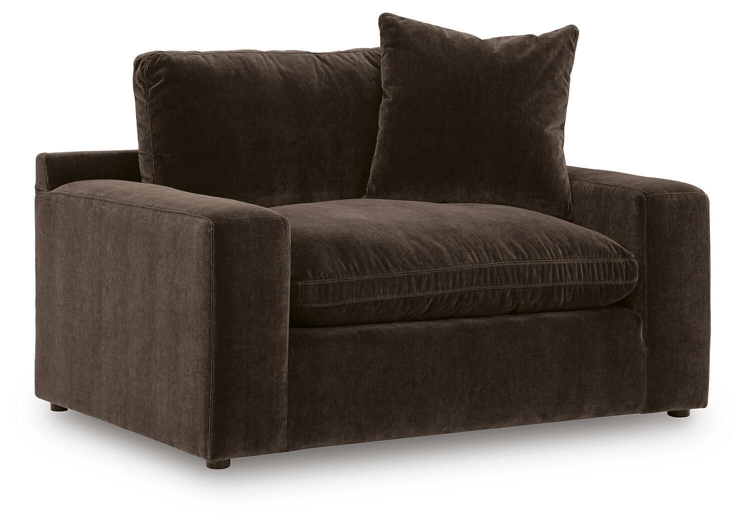 Maxton Heights - Chair And A Half - Bittersweet - Dark Brown