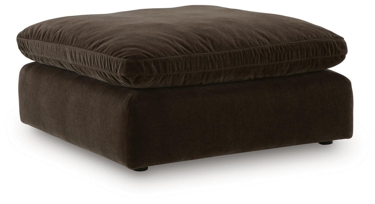 Maxton Heights - Oversized Accent Ottoman - Bittersweet - Dark Brown
