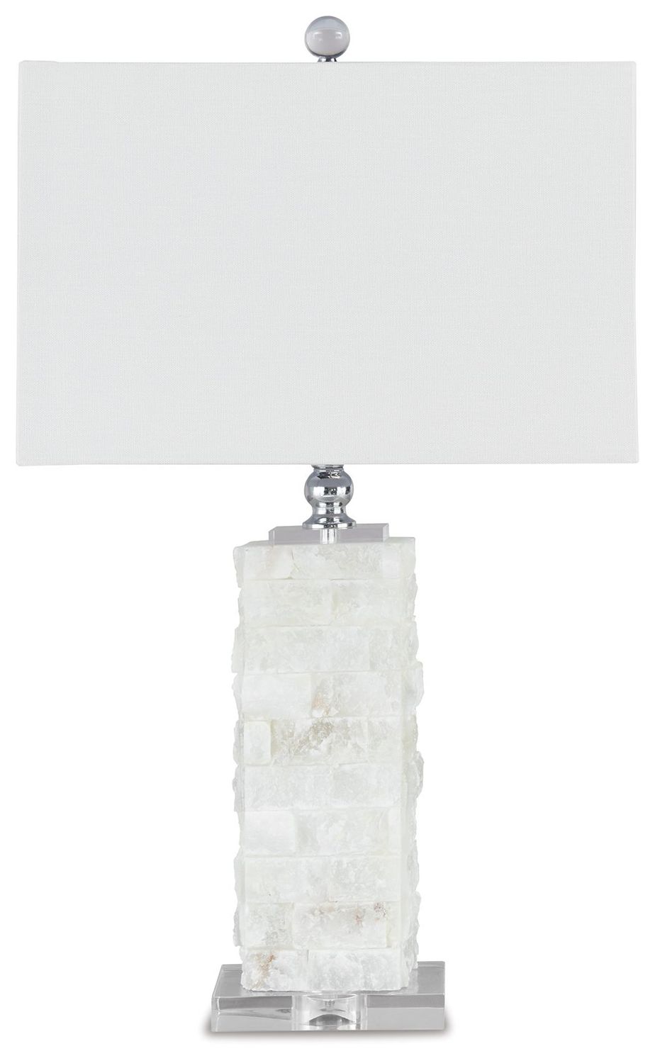 Malise - Alabaster Table Lamp - White