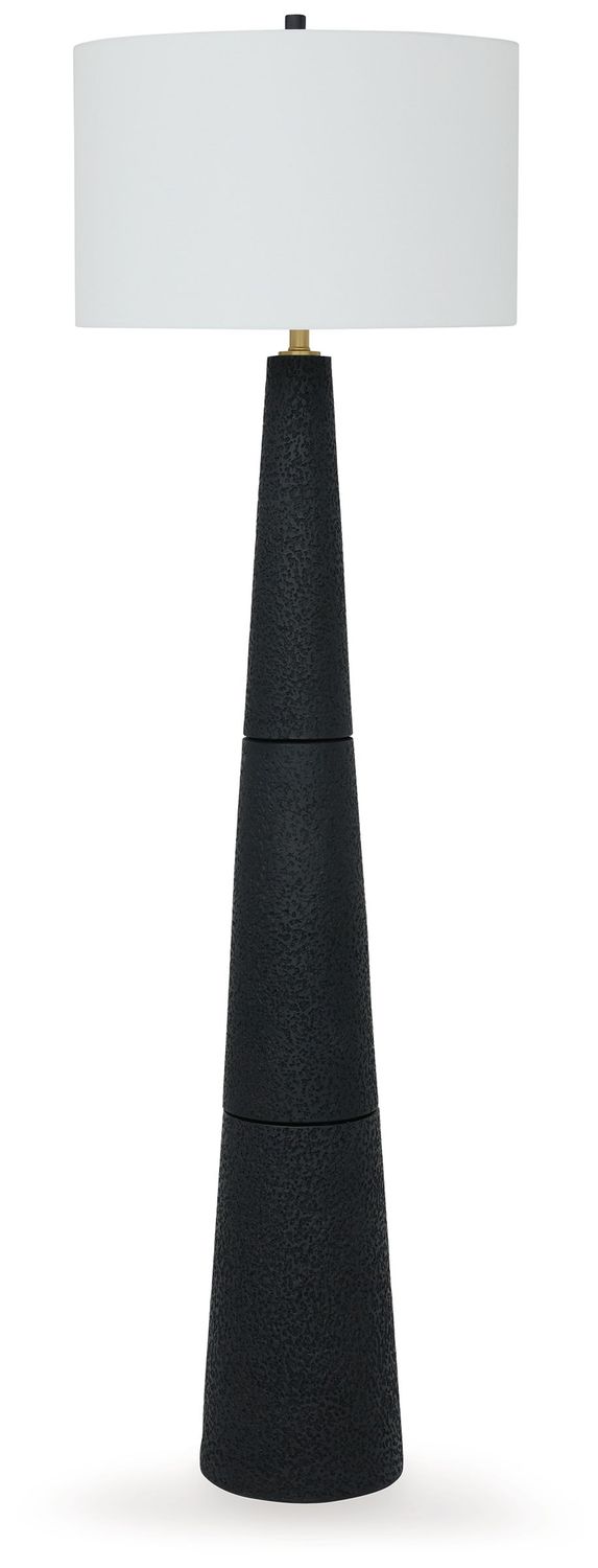 Hallburg - Poly Floor Lamp - Black