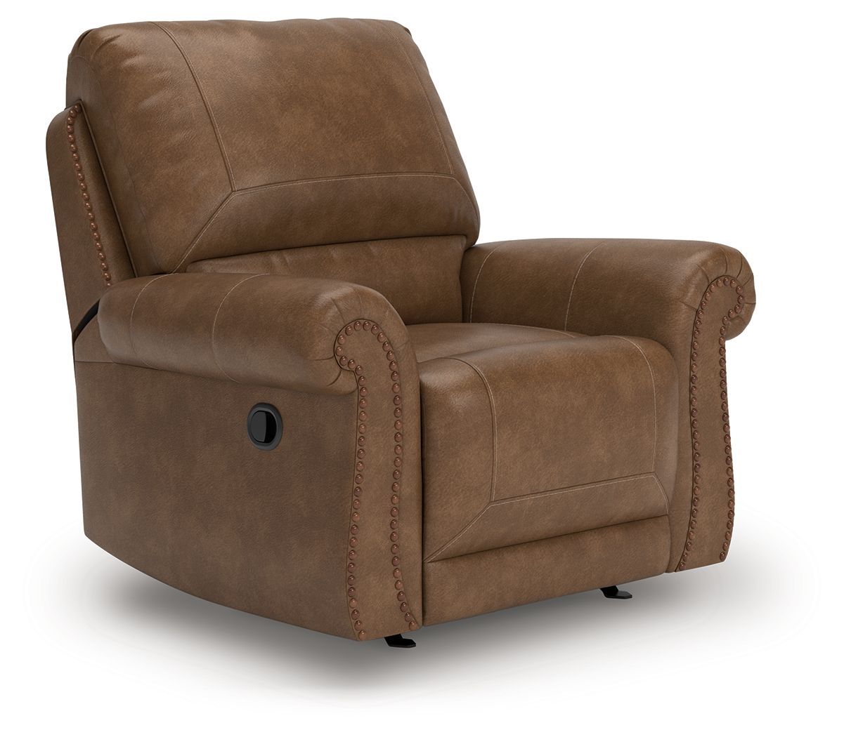 Chasemore - Swivel Glider Recliner - Earth - Dark Brown