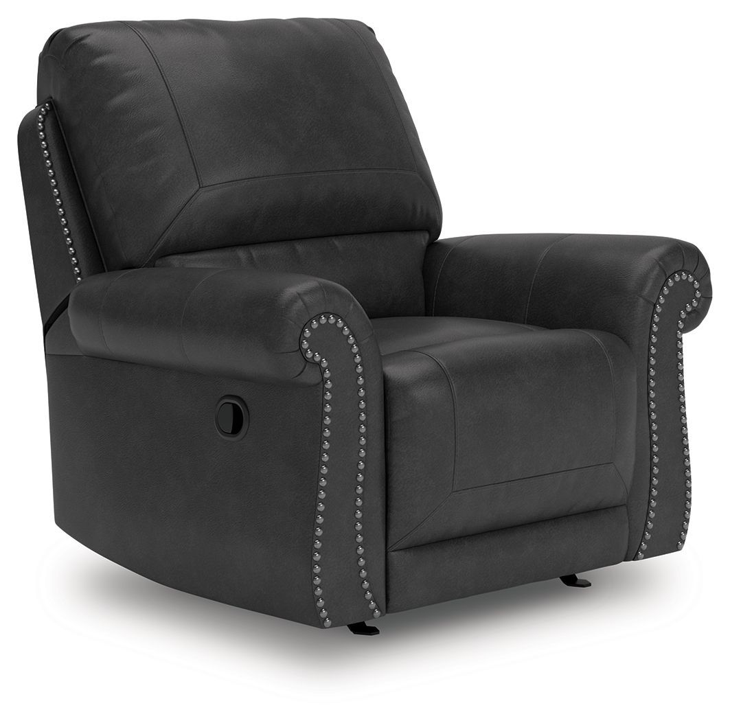 Chasemore - Swivel Glider Recliner - Granite - Dark Gray