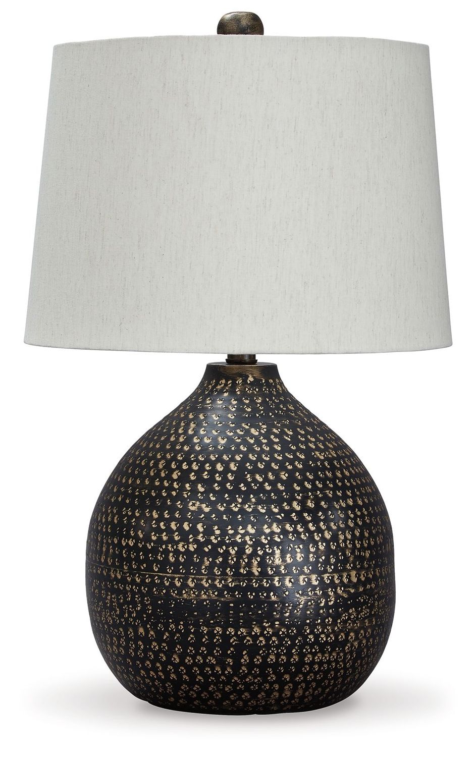 Maire - Metal Table Lamp - Black / Gold Finish