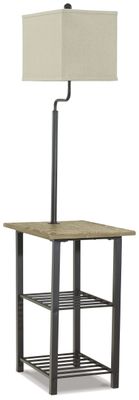 Shianne - Metal Tray Lamp - Black