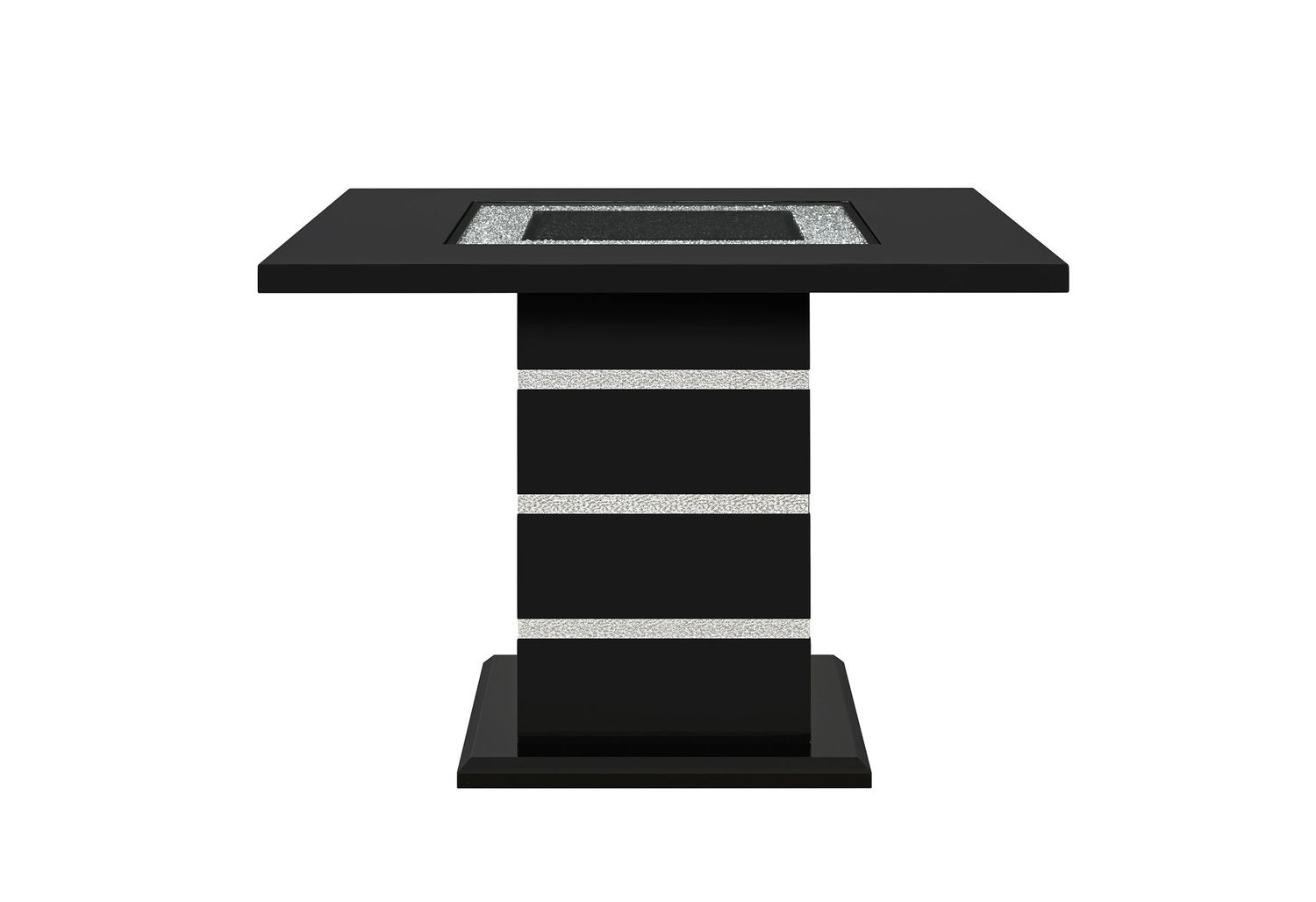 Monaco - Rectangular Bar Table - Black
