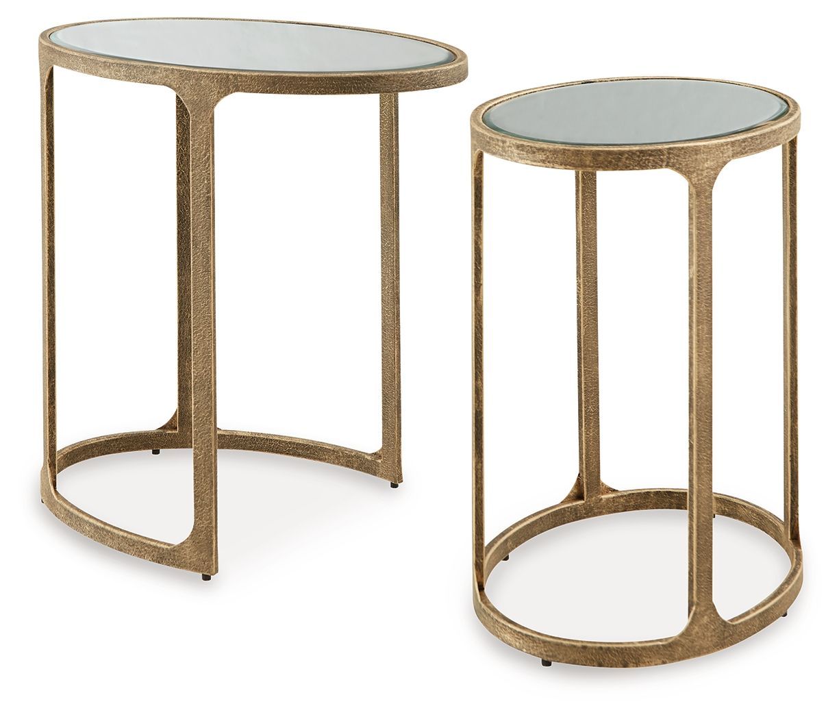 Irmaleigh - Accent Table Set (Set of 2) - Antique Black