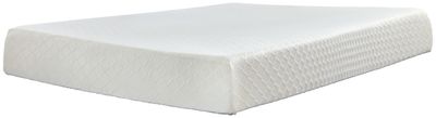 10 Inch Chime Memory Foam - Queen Mattress - Inner Spring - White