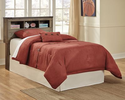 Trinell - Twin Bookcase Headboard - Brown - Dark Brown