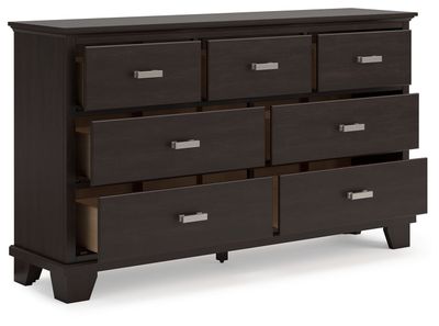 Covetown - Dresser - Dark Brown