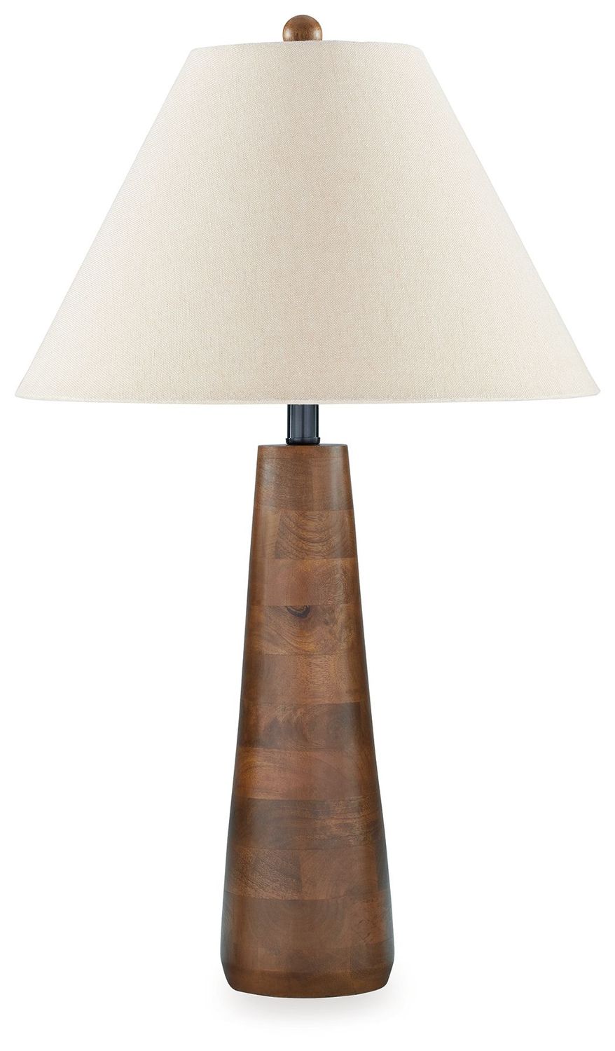 Danset - Wood Table Lamp - Brown - Dark Brown