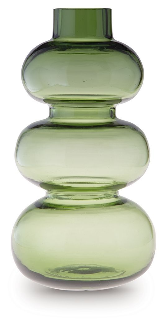 Renethorne - 12" Vase - Green - 6"W x 6"D x 12"H