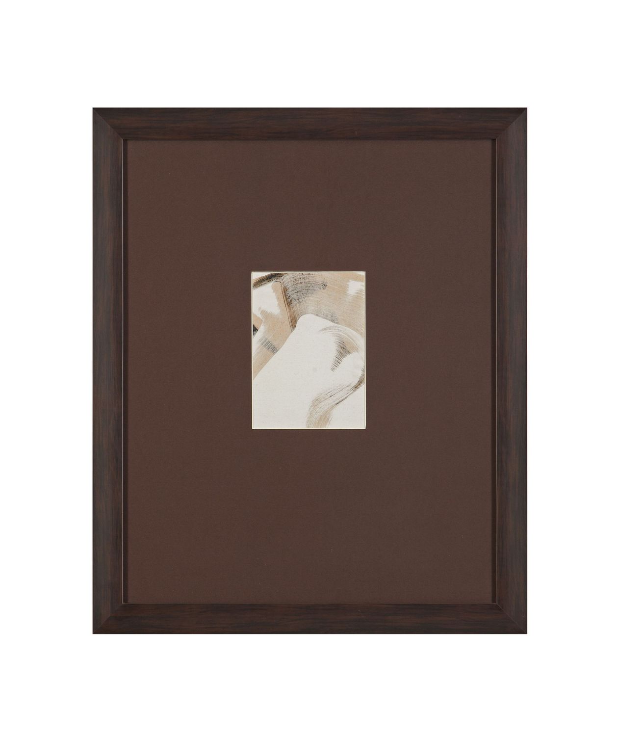 Ndepth - Framed Print - Brown