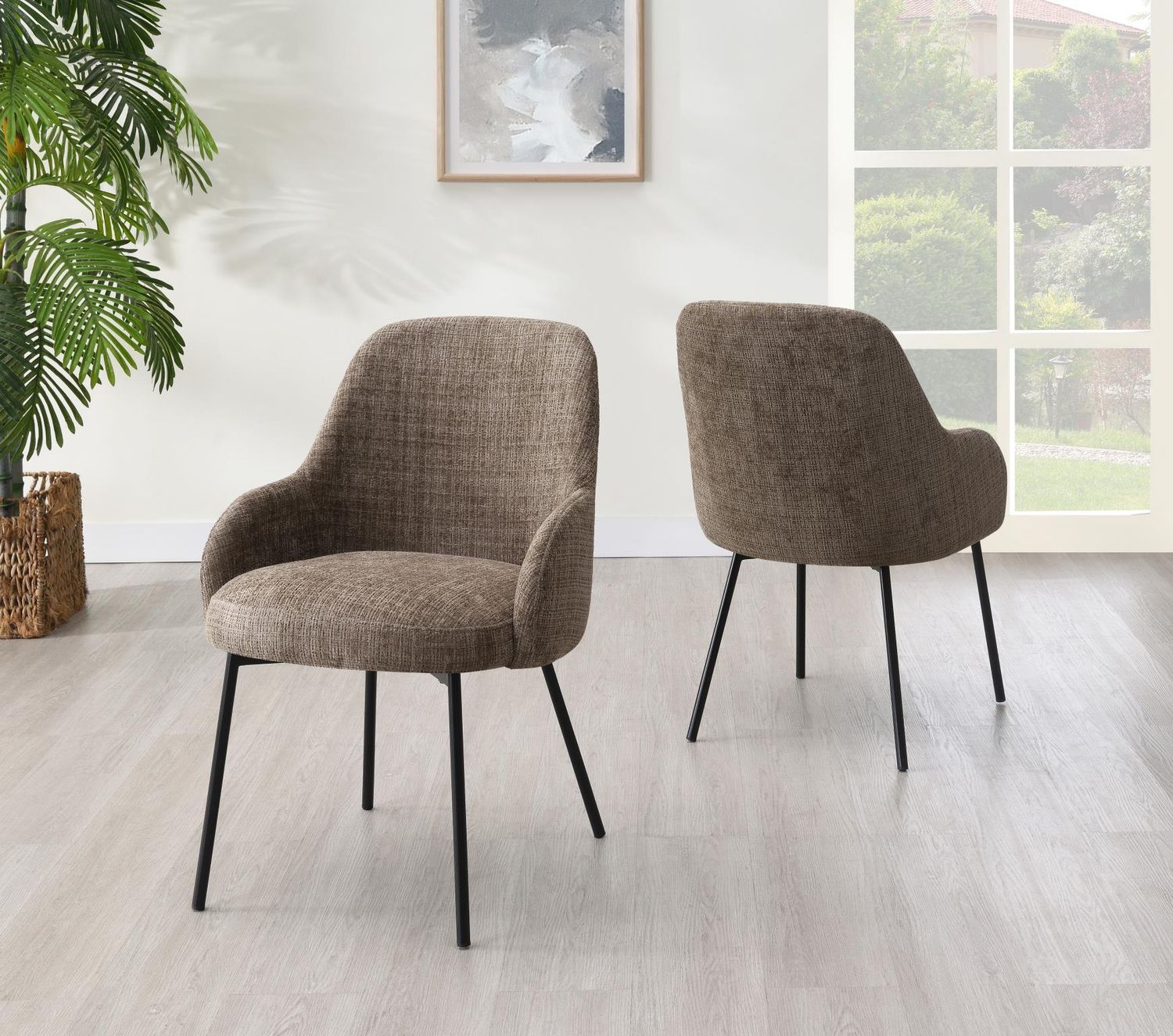 ST158 - Contour Armchair - Brown - Light Brown