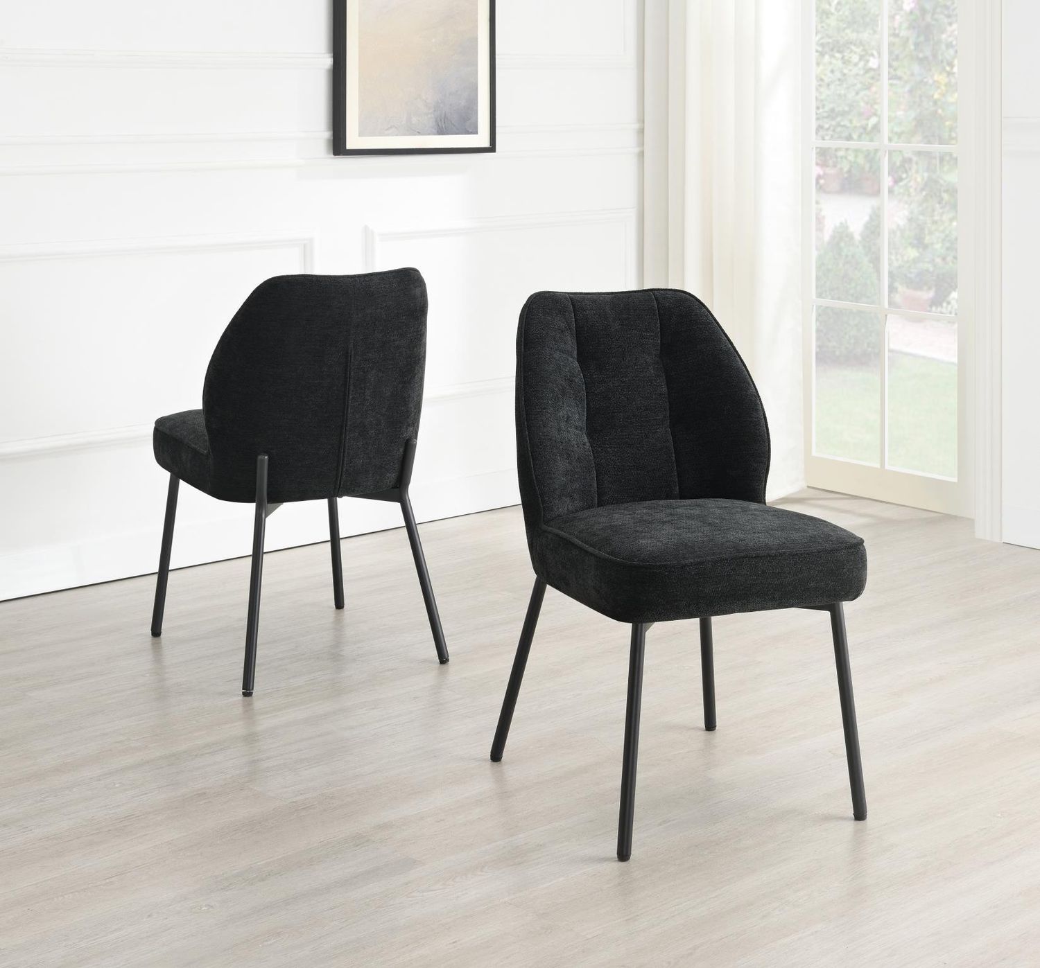 ST170 - Modern Comfort Dining Chair - Black