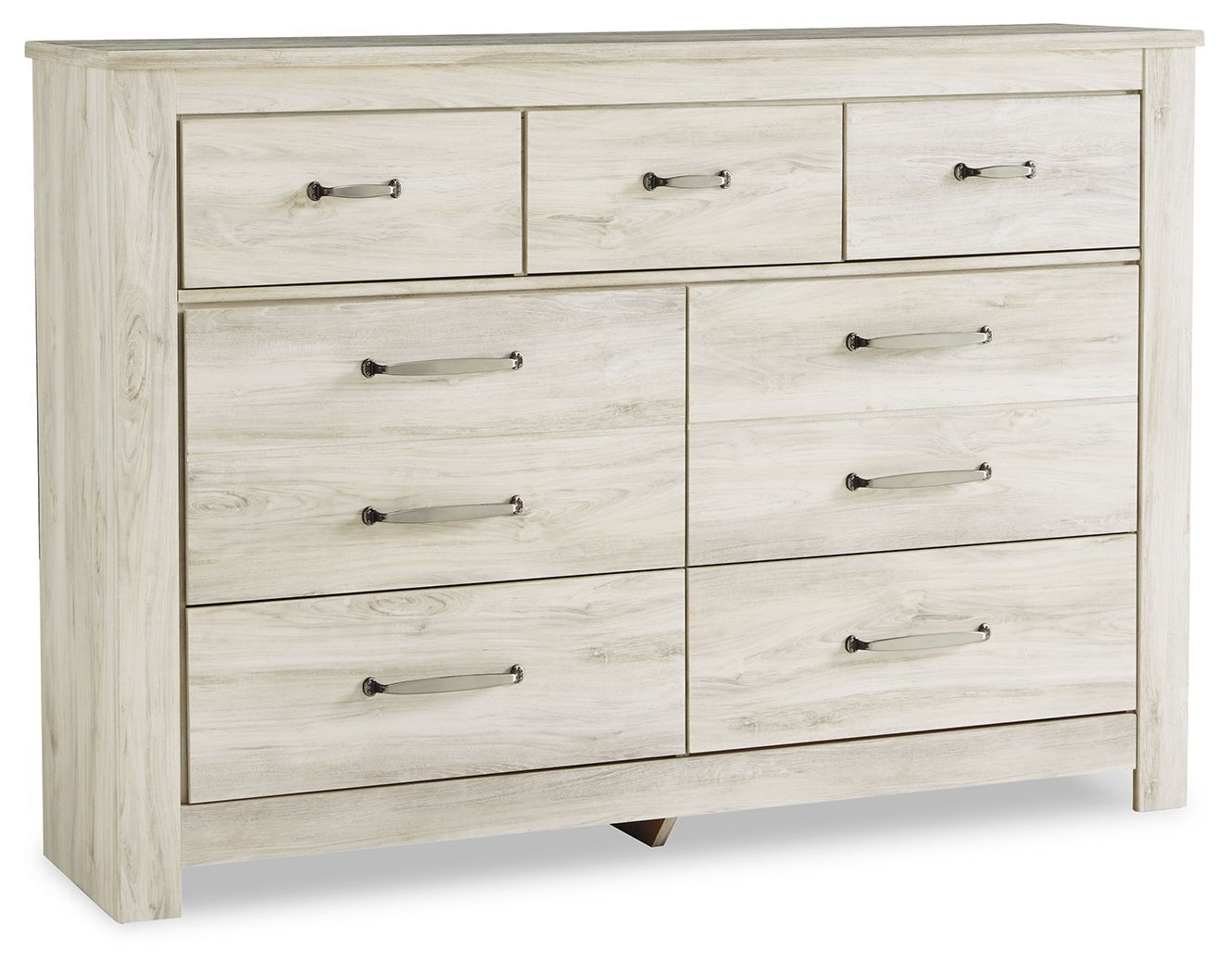 Bellaby - Seven Drawer Dresser - Whitewash - Beige