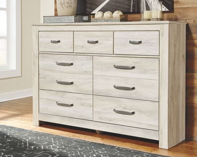 Bellaby - Seven Drawer Dresser - Whitewash - Beige