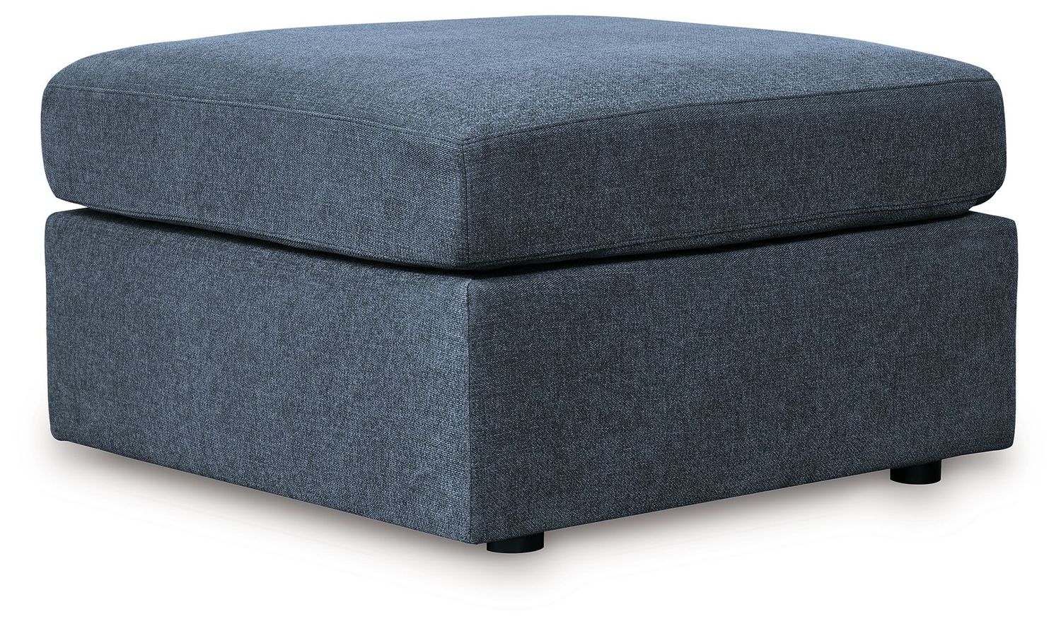 Modmax - Oversized Accent Ottoman - Ink - Blue