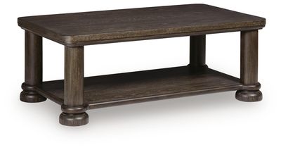 Bannette - Rectangular Cocktail Table - Dark Brown