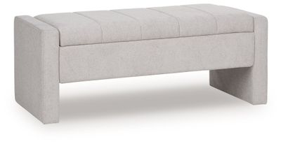 Akselman - Storage Bench - Gray