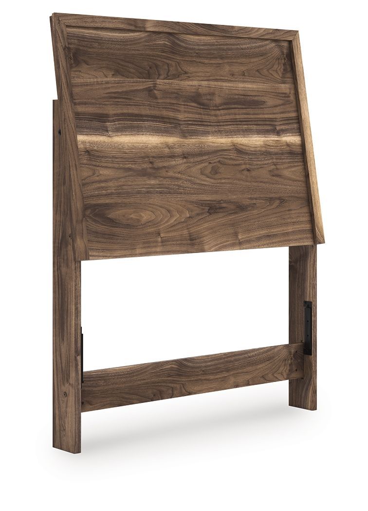 Chirason - Twin Panel Headboard - Brown - Dark Brown