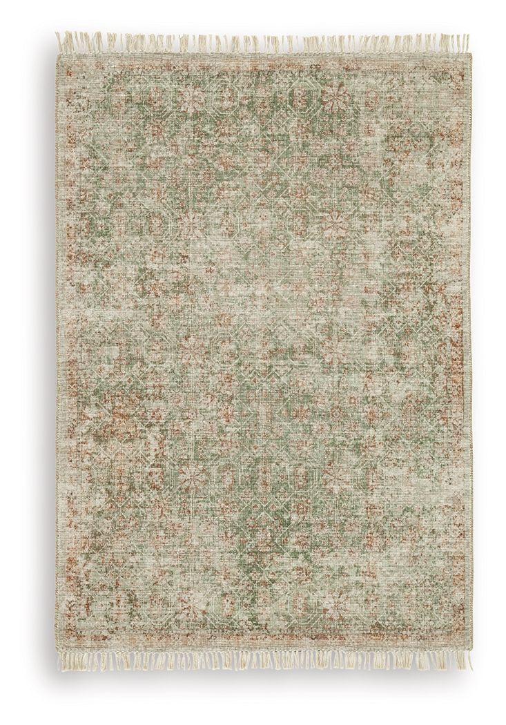 Rossbury - 5' x 7' Rug - Multi - Green