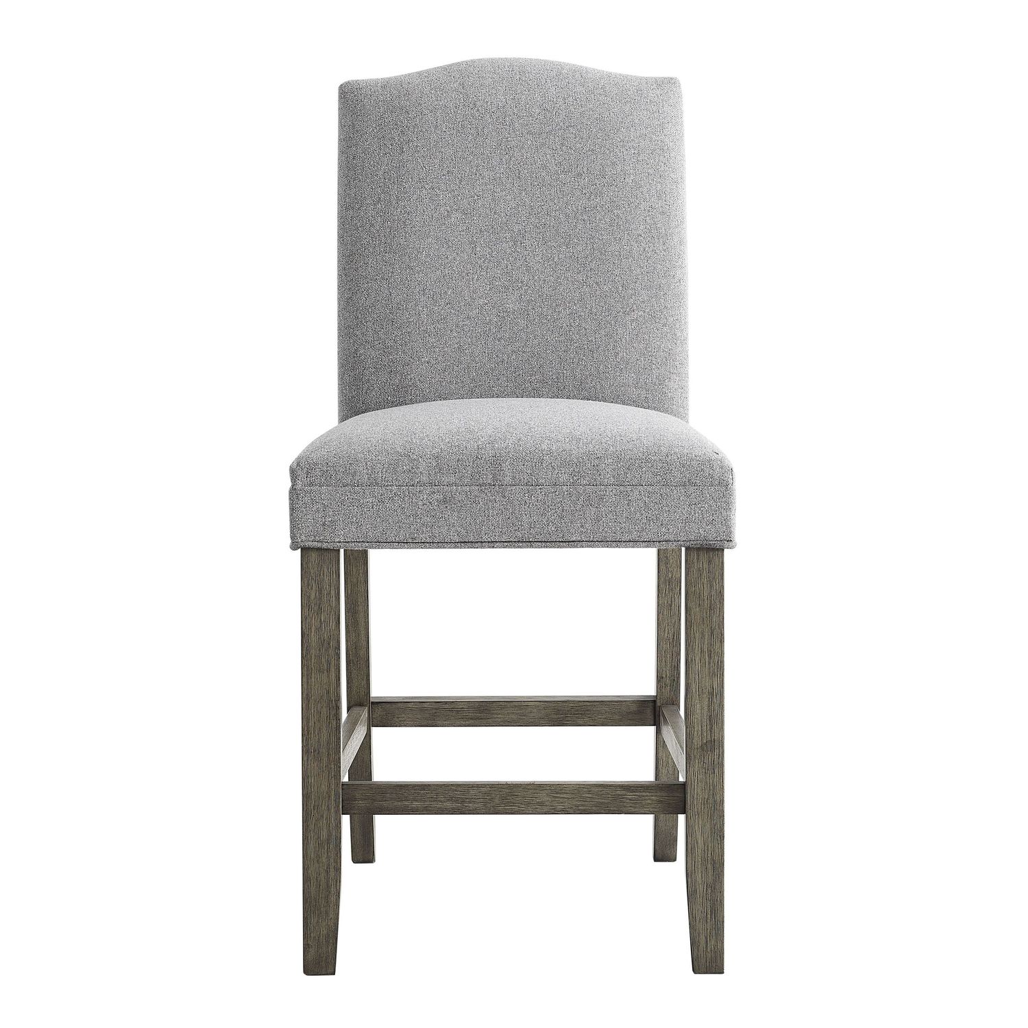 Grayson - Counter Chair - Gray / Light Brown