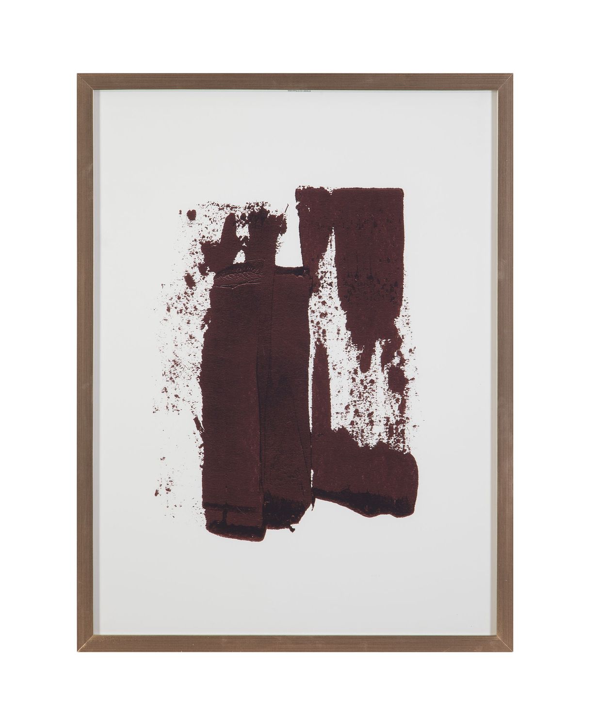 Monoliths - Contact Framed Print - Brown