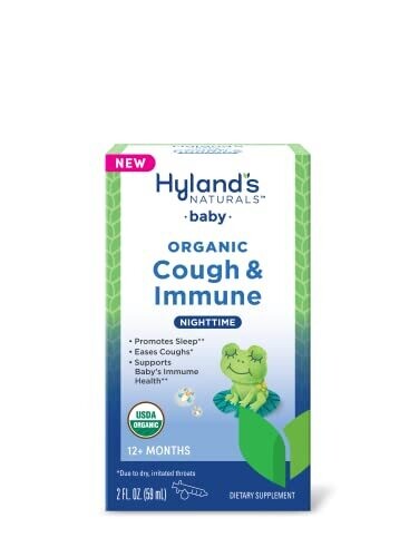 Hyland&#39;s Baby Nighttime Organic Cough and Immune 2oz
