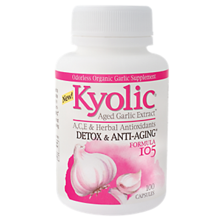 Kyolic Formula 105 Garlic Extract with Vitamin A, E and Selenium 100ct
